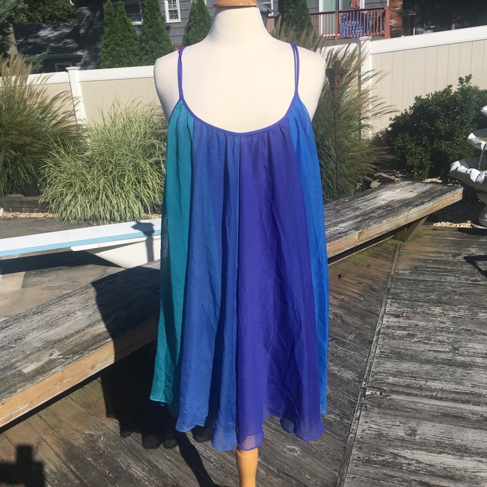 Flowy spaghetti strap dress